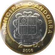 2 Diners Pope Benedictus XVI obverse image