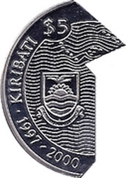 5 Dollars Tempora Mutantur obverse image