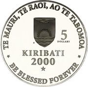 5 Dollars The New Millennium obverse image
