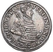 10 Kreuzers - Ferdinand II of Tyrol Hall obverse image