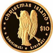 10 Dollars Christmas Island reverse image