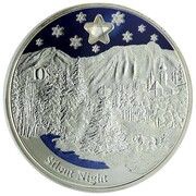 10 Dollars Silent Night, Kiribati, 2012 reverse image