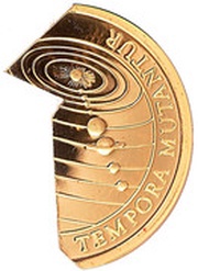 50 Dollars Tempora Mutantur, Kiribati, 1997 reverse image