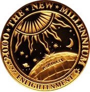 50 Dollars The New Millennium, Kiribati, 2000 reverse image