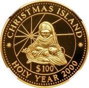 100 Dollars Mother and Child reverse image