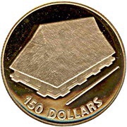 150 Dollars Independence, Kiribati, 1979 reverse image