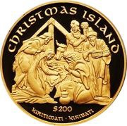 200 Dollars Christmas Island, Kiribati, 2006 reverse image