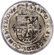 10 Kreuzers - Sigismund Franz Hall, Austria, 1663 reverse image
