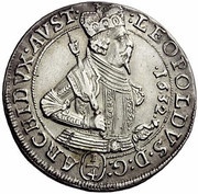 ¼ Thaler - Leopold V obverse image