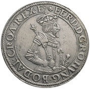 1 Thaler In the name of Ferdinand I; Hall mint obverse image