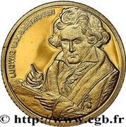 2 Diners Ludwig van Beethoven, Andorra, 2008 reverse image