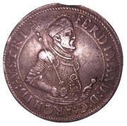 1 Thaler - Ferdinand II of Tyrol Hall obverse image