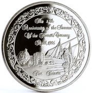 5 Dinars Kuwaiti Currency, Kuwait, 1986 reverse image