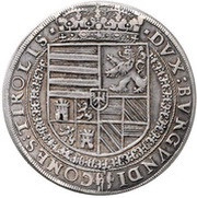 1 Thaler - Ferdinand II of Tyrol Hall, Austria, 1577-1599 reverse image