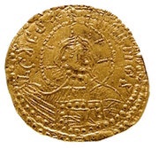 Zlatnik Vladimir the Great, Type I reverse image