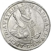 1 Thaler - Ferdinand II of Tyrol Hall obverse image
