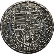 1 Thaler - Maximilian III Hall, Austria, 1613 reverse image