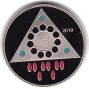 1 Som Earring obverse image