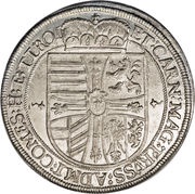 1 Thaler - Maximilian III Hall, Austria, 1614-1615 reverse image