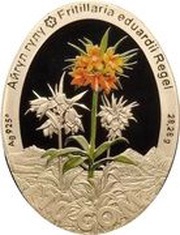 10 Som Fritillaria eduardii Regel reverse image