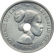 10 Cents - Sisavang Vong Essai obverse image
