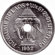 20 Cents - Sisavang Vong obverse image