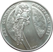 10 Kip Cyclist - Barcelona Olympics reverse image
