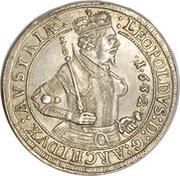 1 Thaler - Leopold V Posthumous obverse image