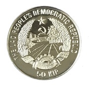 50 Kip Summer Olympics - Water Polo; Frosted water obverse image