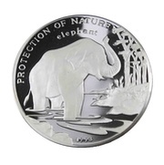 50 Kip Asian Elephant reverse image