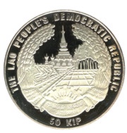50 Kip World Cup Soccer - France obverse image