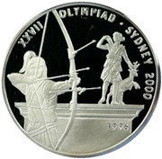 50 Kip XXVII Olympiad, Laos, 1996 reverse image