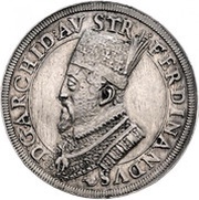 2 Thalers - Ferdinand II of Tyrol Posthumous; Hall obverse image