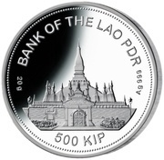 500 Kip Panthera Tigris obverse image