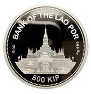 500 Kip Panthera Tigris obverse image