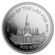 500 Kip Panthera Tigris obverse image