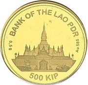 500 Kip Panthera Tigris obverse image