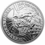 500 Kip Panthera Tigris, Laos, 2021 reverse image