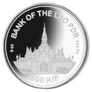 500 Kip Panthera Tigris f15 obverse image