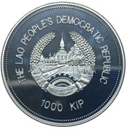1000 Kip Endangered Wildlife obverse image