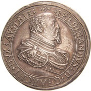 2 Thalers - Ferdinand II of Tyrol Posthumous; Hall obverse image