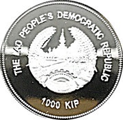 1000 Kip Winter Olympics Games 2014 Salt Lake City obverse image