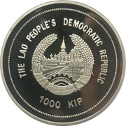 1000 Kip FIFA World Cup Germany2006 obverse image