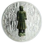 1000 Kip Gilt standing warrior, Laos, 2009 reverse image