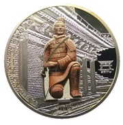 1000 Kip Archer kneeling, Laos, 2009 reverse image