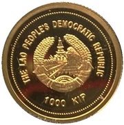 1000 Kip Buddha Park obverse image