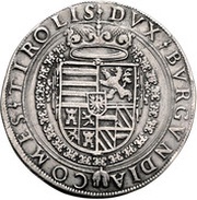 2 Thalers - Ferdinand II of Tyrol Posthumous, Austria, 1601-1604 reverse image