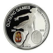 1000 Kip Olympic Games, Laos, 2014 reverse image