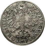 2 Thalers - Ferdinand II of Tyrol Posthumous; Hall, Austria, 1601-1604 reverse image