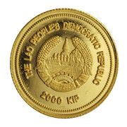 2000 Kip That Luang obverse image